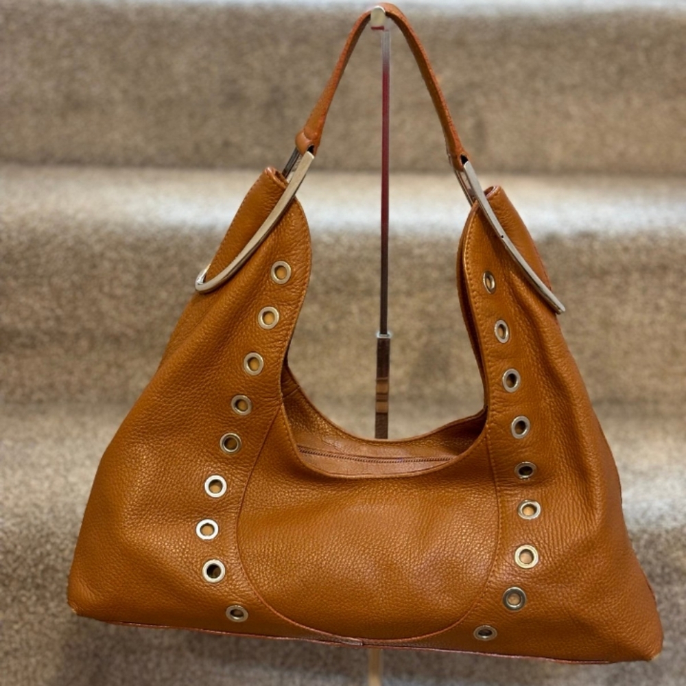 Furla leather hobo bag